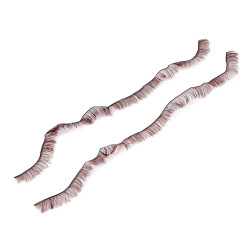 Decorative eyelashes - Brown (1 Bag)