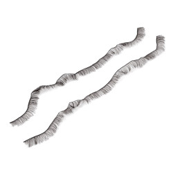 Decorative eyelashes - Black (1 Bag)