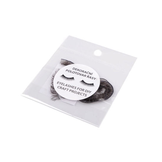Decorative eyelashes - Black (1 Bag) Decorative eyelashes - Black (1 Bag)