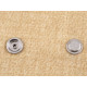 Double-sided stainless steel metal snaps / press fasteners ø15 mm, for thick fabrics - Nickel (200 Sets) Double-sided stainless steel metal snaps / press fasteners ø15 mm, for thick fabrics - Nickel (200 Sets)