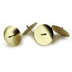 Metal candle fixing holders / candlestick spikes ø7 cm - Gold lt. (4 Pieces) Metal candle fixing holders / candlestick spikes ø7 cm - Gold lt. (4 Pieces)