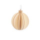Decoratiuni din lemn de craciun glob pliabil, clopot, inger - Natur (1 Bucată) Decoratiuni din lemn de craciun glob pliabil, clopot, inger - Natur (1 Bucată)