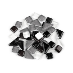 Glass mosaic stones - Mix (1 Card)