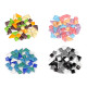 Glass mosaic stones - Mix (1 Card) Glass mosaic stones - Mix (1 Card)