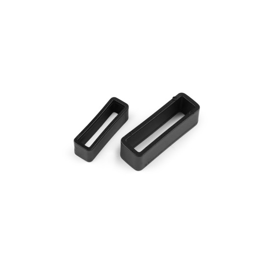 Plastic keeper belt loop for straps, width 20 mm, 25 mm - Black (2000 Pieces) Plastic keeper belt loop for straps, width 20 mm, 25 mm - Black (2000 Pieces)