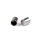 Stainless steel cord end for gluing ø5 mm - Platinum (6 Pieces) Stainless steel cord end for gluing ø5 mm - Platinum (6 Pieces)