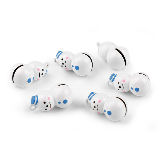 Jingle bells snowman - White (2 Pieces) Jingle bells snowman - White (2 Pieces)