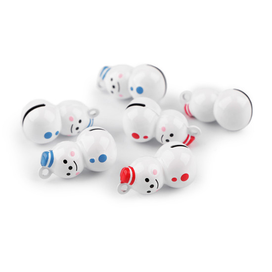 Jingle bells snowman - White (2 Pieces) Jingle bells snowman - White (2 Pieces)