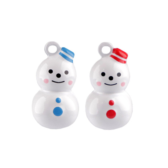 Jingle bells snowman - White (2 Pieces) Jingle bells snowman - White (2 Pieces)