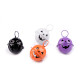 Clopot dovleac de halloween ø24 mm - Negru (2 Bucăți) Clopot dovleac de halloween ø24 mm - Negru (2 Bucăți)