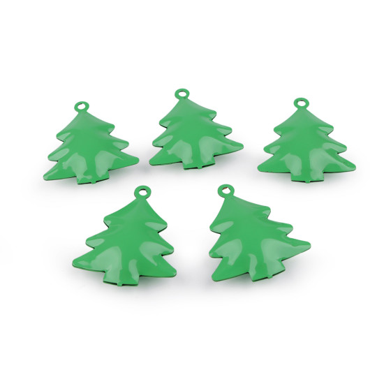 Jingle bells tree, star - White (5 Pieces)