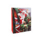 Christmas gift bag with glitter - Mix of colours and designs (12 Pieces) Christmas gift bag with glitter - Mix of colours and designs (12 Pieces)