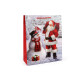 Christmas gift bag with glitter - Mix of colours and designs (12 Pieces) Christmas gift bag with glitter - Mix of colours and designs (12 Pieces)
