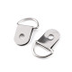 Purse grommet / d ring for handbags, width 15 mm - Nickel (10 Pieces) Purse grommet / d ring for handbags, width 15 mm - Nickel (10 Pieces)