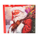 Christmas gift bag with glitter - Red (12 Pieces)