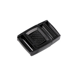Klamra plastikowa z regulatorem szerokość 25; 30 mm - Czarny (10 Pary)
