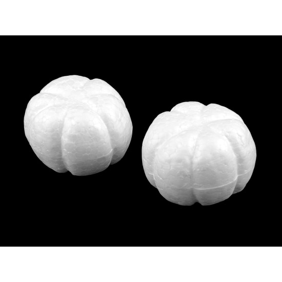 Dynia styropianowa 4x5,5 cm - White (20 Sztuki) Dynia styropianowa 4x5,5 cm - White (20 Sztuki)