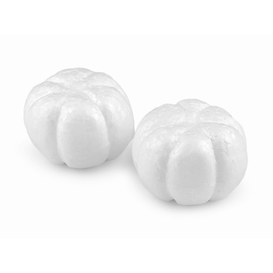 Dynia styropianowa 4x5,5 cm - White (20 Sztuki) Dynia styropianowa 4x5,5 cm - White (20 Sztuki)