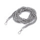 Chain for handbag with carabiner, length 120 cm - Black nickel (3 Pieces) Chain for handbag with carabiner, length 120 cm - Black nickel (3 Pieces)