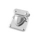 Zapięcie do torby 36x33 mm - Nikiel (1 Zestaw) Zapięcie do torby 36x33 mm - Nikiel (1 Zestaw)