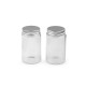 Buteleczka szklana z zakrętką 47x80 mm - Transparent (4 Sztuki) Buteleczka szklana z zakrętką 47x80 mm - Transparent (4 Sztuki)
