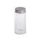 Buteleczka szklana z zakrętką 47x100 mm - Transparent (12 Sztuki)