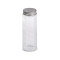 Buteleczka szklana z zakrętką 47x120 mm - Transparent (12 Sztuki)