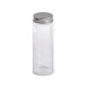 Buteleczka szklana z zakrętką 47x120 mm - Transparent (4 Sztuki) Buteleczka szklana z zakrętką 47x120 mm - Transparent (4 Sztuki)