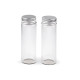 Buteleczka szklana z zakrętką 30x90 mm - Transparent (9 Sztuki) Buteleczka szklana z zakrętką 30x90 mm - Transparent (9 Sztuki)