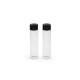 Buteleczka szklana z zakrętką 16x68 mm - Transparent (120 Sztuki) Buteleczka szklana z zakrętką 16x68 mm - Transparent (120 Sztuki)