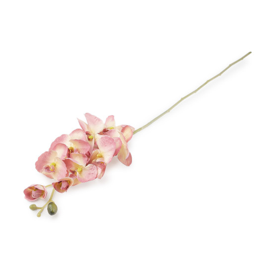 Sztuczna orchidea długa - Zieleń pastel (3 Sztuki)
