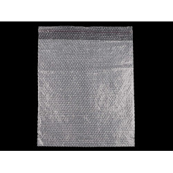 Bublinkové vrecká s lepiacou lištou 30x39 cm - Transparent (100 Kusy)