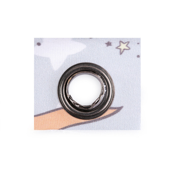 Grommet / eyelet, inner ø12 mm / outer ø21 mm, shiny, 2nd quality - Black nickel (10 Pairs) Grommet / eyelet, inner ø12 mm / outer ø21 mm, shiny, 2nd quality - Black nickel (10 Pairs)