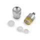 Dies mold for self-cover button for cap - Nickel (1 Set) Dies mold for self-cover button for cap - Nickel (1 Set)