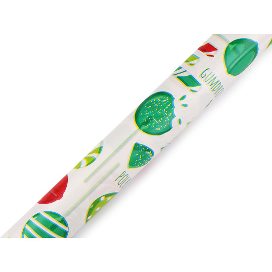 Papier do pakowania 0,7x2 m motyw świąteczny - Czerwony (1 Sztuka) Papier do pakowania 0,7x2 m motyw świąteczny - Czerwony (1 Sztuka)