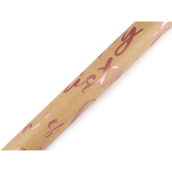 Papier do pakowania 0,7x2 m motyw świąteczny - Czerwony (1 Sztuka) Papier do pakowania 0,7x2 m motyw świąteczny - Czerwony (1 Sztuka)