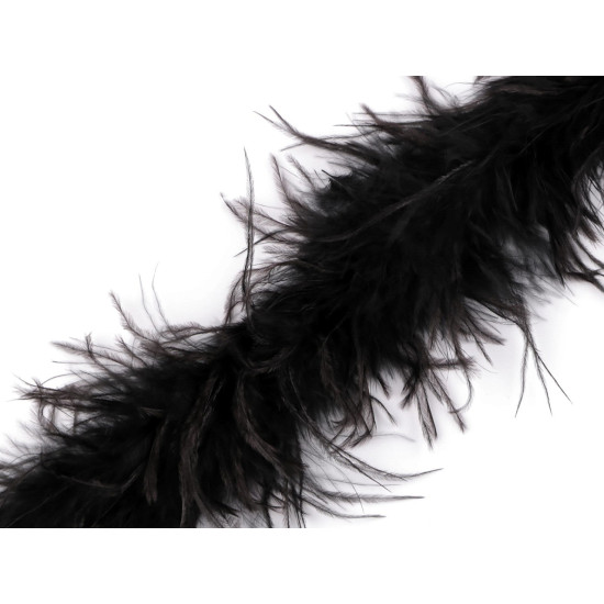 Boa - pióra strusie 22 g długość 1,8 m - White (1 Sztuka) Boa - pióra strusie 22 g długość 1,8 m - White (1 Sztuka)