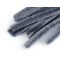 Bâtonnets de fil chenille, ø 10 mm, longueur 30 cm - Gris (10 Pièces)