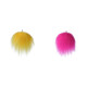 Decorative fur pom-pom for making gnomes and figures ø8 cm - Lime (12 Pieces) Decorative fur pom-pom for making gnomes and figures ø8 cm - Lime (12 Pieces)