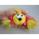 Decorative fur pom-pom for making gnomes and figures ø8 cm - Lime (12 Pieces) Decorative fur pom-pom for making gnomes and figures ø8 cm - Lime (12 Pieces)