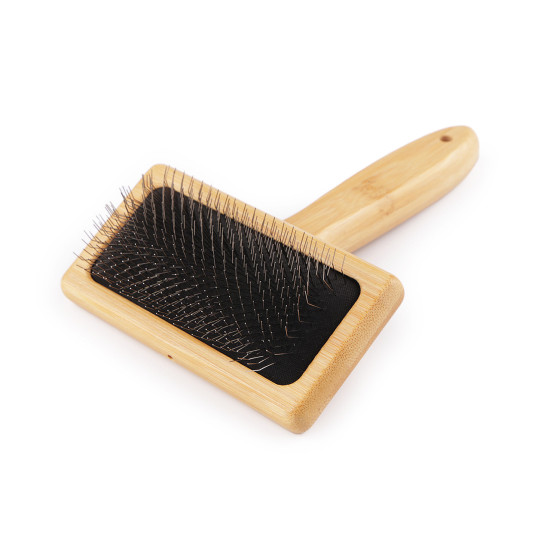 Combing brush / wooden comb for macrame 5.5x10.5 cm - Ivory (1 Piece) Combing brush / wooden comb for macrame 5.5x10.5 cm - Ivory (1 Piece)