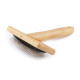 Combing brush / wooden comb for macrame 5.5x10.5 cm - Ivory (1 Piece) Combing brush / wooden comb for macrame 5.5x10.5 cm - Ivory (1 Piece)