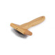 Combing brush / macrame comb 5x7 cm - Ivory (1 Piece) Combing brush / macrame comb 5x7 cm - Ivory (1 Piece)