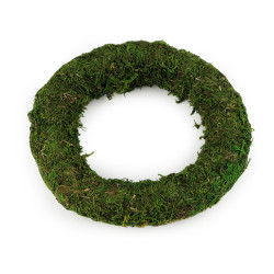 Moss wreath ø20 cm - Green (1 Piece)