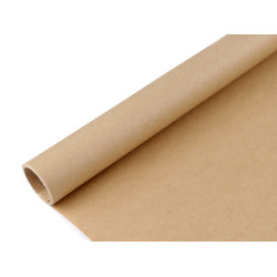 Papier do pakowania 0,7x2 m naturalny, matowy - Naturalny brąz (1 Sztuka)