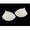 Košíčky do plavek / korzetů s perforací soft velikost 34 - Off white (1 Pár)