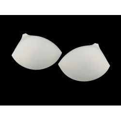 Miseczki do staników / gorsetów perforowane soft rozmiar 32 - Off white (1 Para)