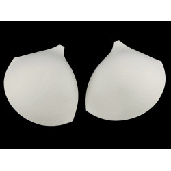 Miseczki do staników / gorsetów perforowane soft rozmiar 36 - Off white (1 Para)
