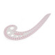 Flexible ruler / curve ruler for shaping armholes, seat seams - Transparent (1 Piece) Flexible ruler / curve ruler for shaping armholes, seat seams - Transparent (1 Piece)