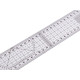 Flexible ruler 5x50 cm - Transparent (10 Pieces)